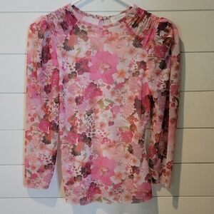 TED BAKER LONDON FLORAL BLOUSE  1  FLORAL